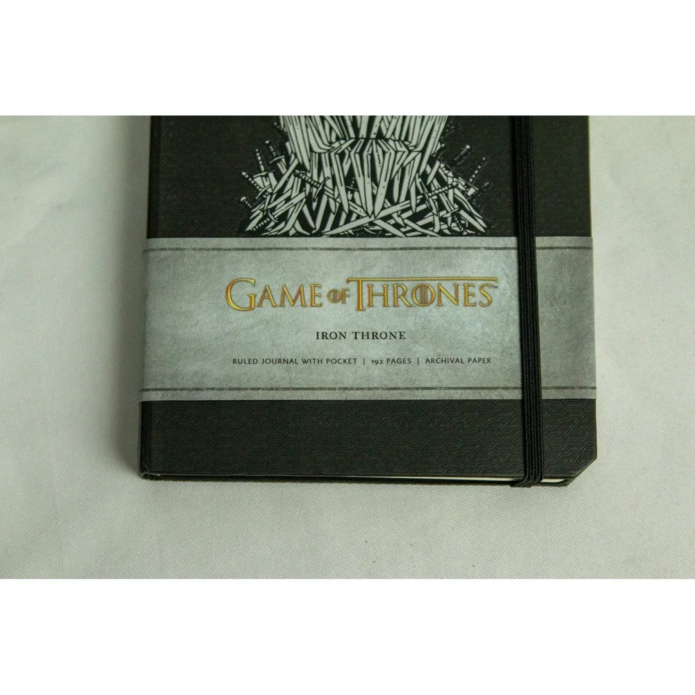 Game of Thrones Iron Throne Ruled Journal Hardcover Notebook Insight Editions
